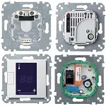 Termostaty, pohybové čidla